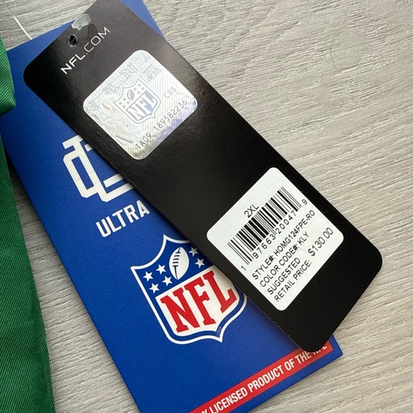 NFL Philadelphia Eagles Varsity Bomber Jacket Kelly Green Retro Men's XXL NWT - Picture 5 of 9